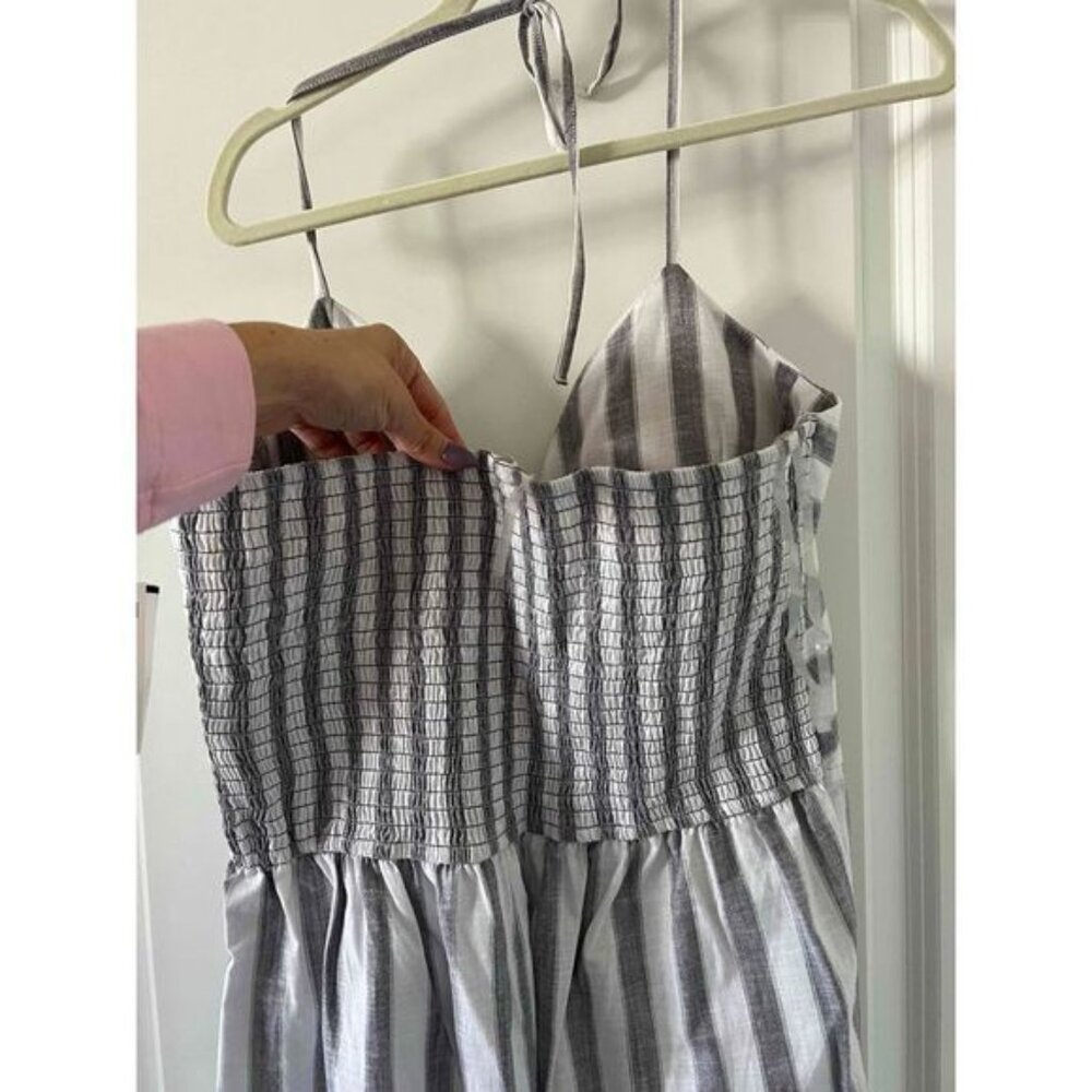 Gray and white white white jumpsuit size XL / New - Picture 3 of 5